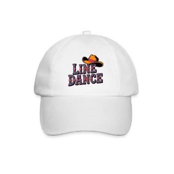Line Dance Cowboyhut - Baseballkappe - Weiß/Weiß - Vorne