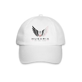 Husaria Digital Wings – Sécurité moderne et stratégie - Casquette classique - blanc/blanc - Devant
