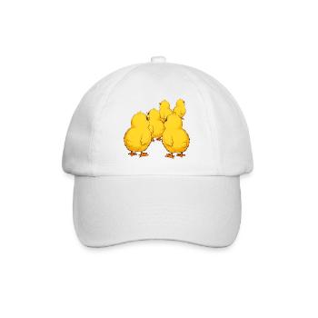 chick - Baseball Cap - white/white - Front