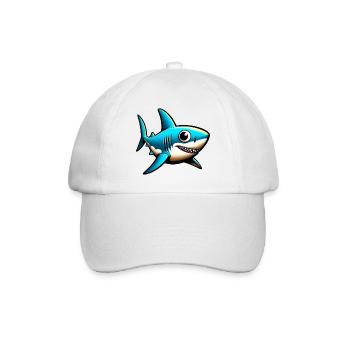 Requin - Casquette classique - blanc/blanc - Devant