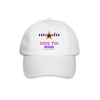 Sois Toi Édition Originale - Casquette classique - blanc/blanc - Devant