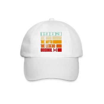 1983 The Man Myth Legend Original - Baseball Cap - white/white - Front