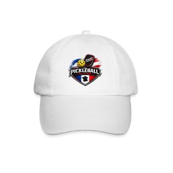 Pickleball FRANCE - Casquette classique - blanc/blanc - Devant