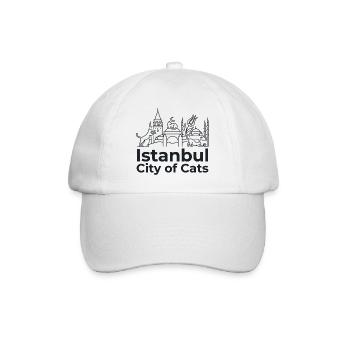 Ville des Chats d’Istanbul - Casquette classique - blanc/blanc - Devant