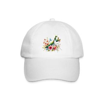 Mante religieuse - Casquette classique - blanc/blanc - Devant