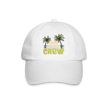 Gran Canaria Crew - Baseballkappe - Weiß/Weiß - Vorne