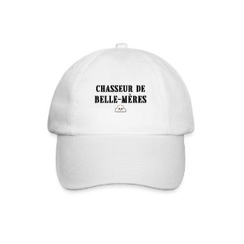 chasseur de belle-mères - Casquette classique - blanc/blanc - Devant