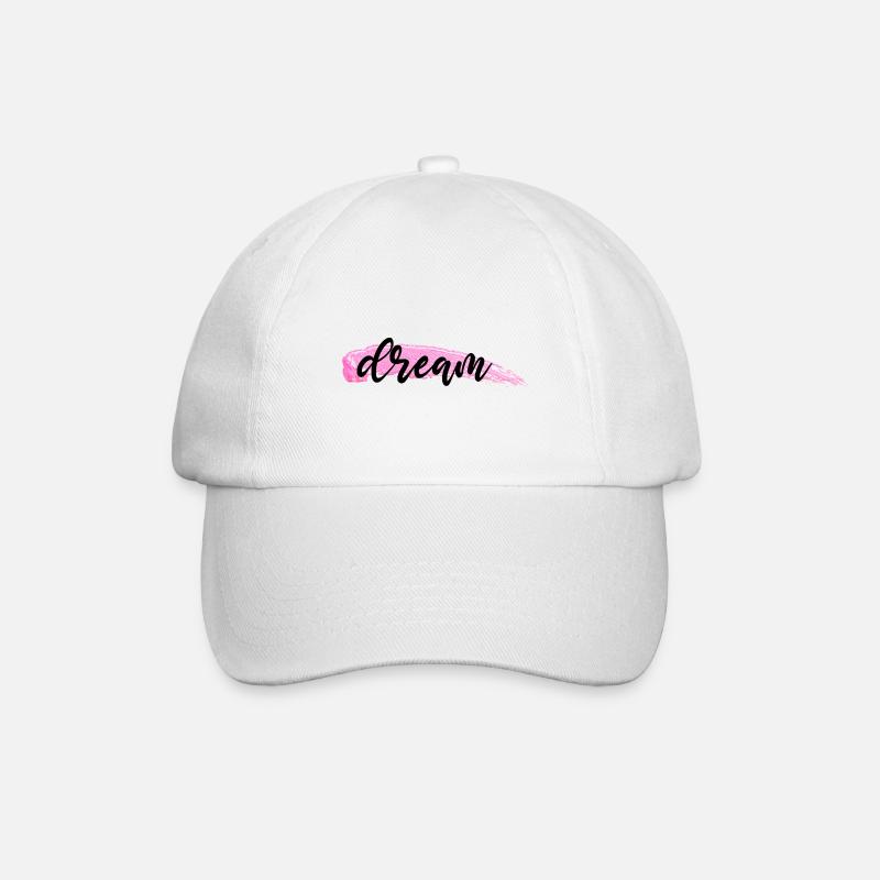 Dream - Baseball Cap - white/white