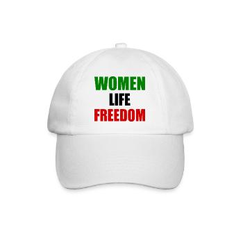 Women life freedom - Casquette classique - blanc/blanc - Devant