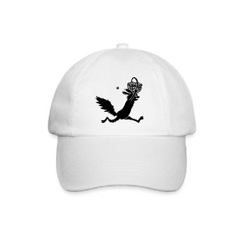 Eichhörnchen - Baseballkappe - Weiß/Weiß - Vorne