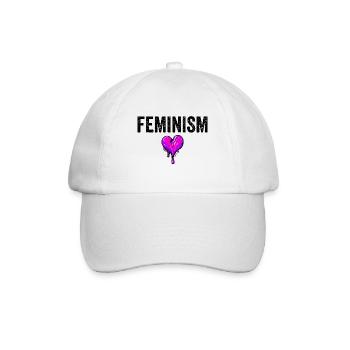 FÉMINISME - Casquette classique - blanc/blanc - Devant