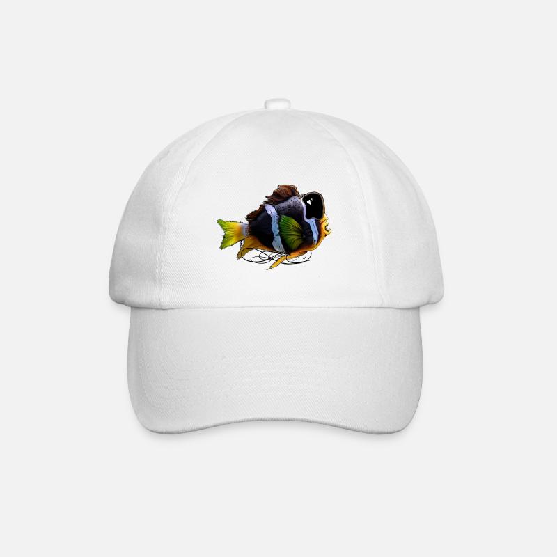 Poisson de mer, zombie - Casquette classique - blanc/blanc