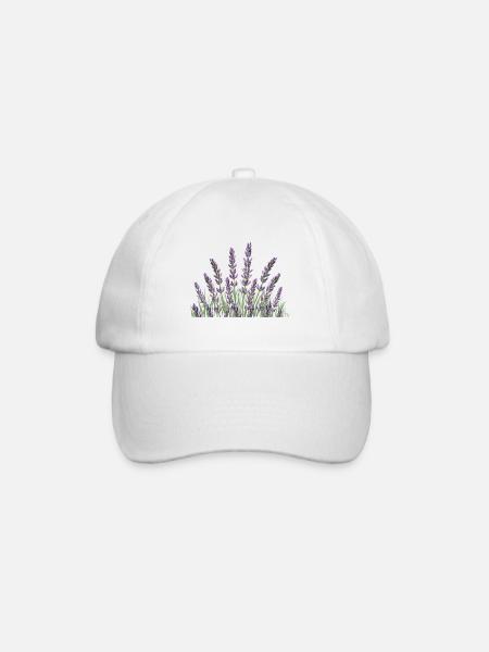 Tiges de lavande Lavande - Casquette classique - blanc/blanc