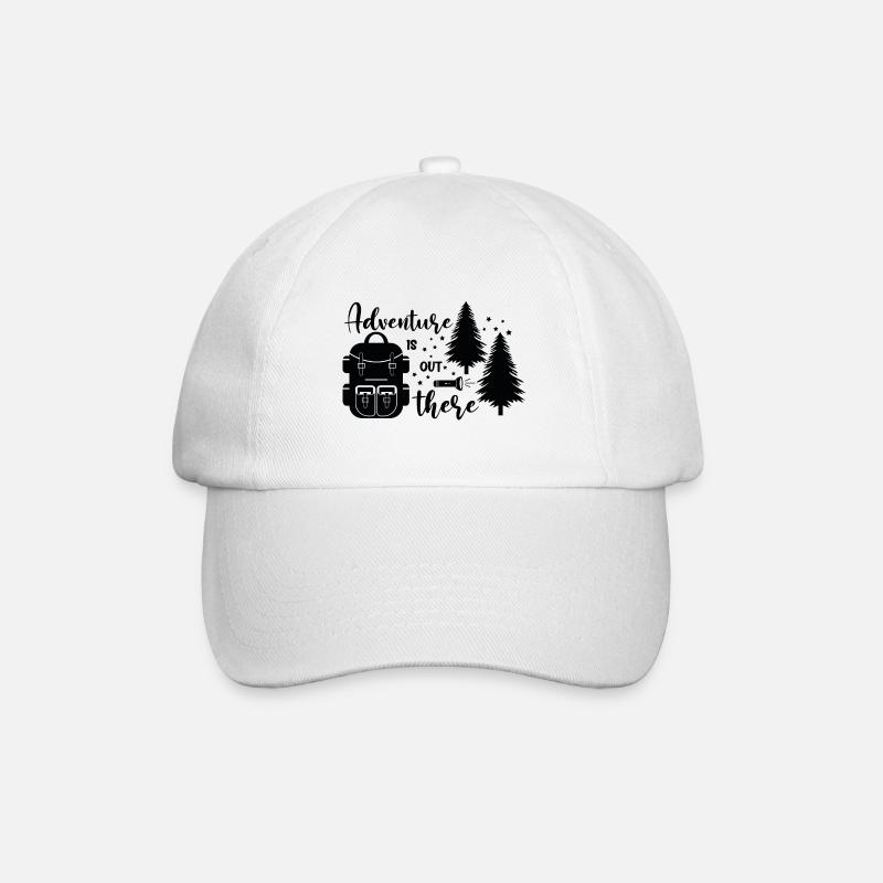 L'aventure est là - Casquette classique - blanc/blanc