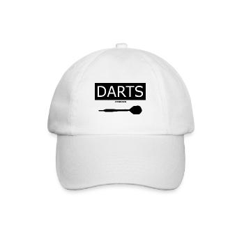 Fléchettes Passion Passion Cadeau Anniversaire - Casquette classique - blanc/blanc - Devant
