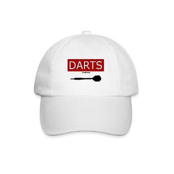 Fléchettes Passion Passion Coupe du Monde Fans Cadeau - Casquette classique - blanc/blanc - Devant