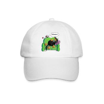 gestionnaire de Canapé - Hovawart chien - chien de - Casquette classique - blanc/blanc - Devant