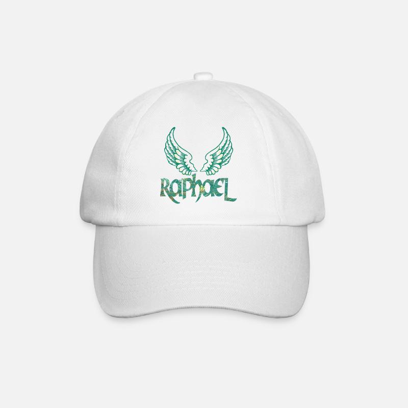 erzengel raphael e 71 - Baseballkappe - Weiß/Weiß