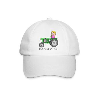 Farm girl - farm girl - Baseball Cap - white/white - Front