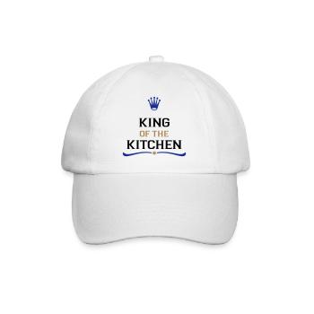 kochen - Baseballkappe - Weiß/Weiß - Vorne