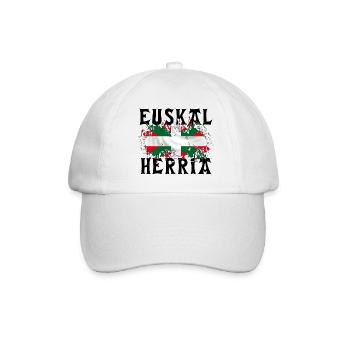 Euskal Herria - Pays Basque 86 - Casquette classique - blanc/blanc - Devant