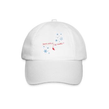 Quand te reverrai-je ? Les bronzés font du ski ! - Casquette classique - blanc/blanc - Devant