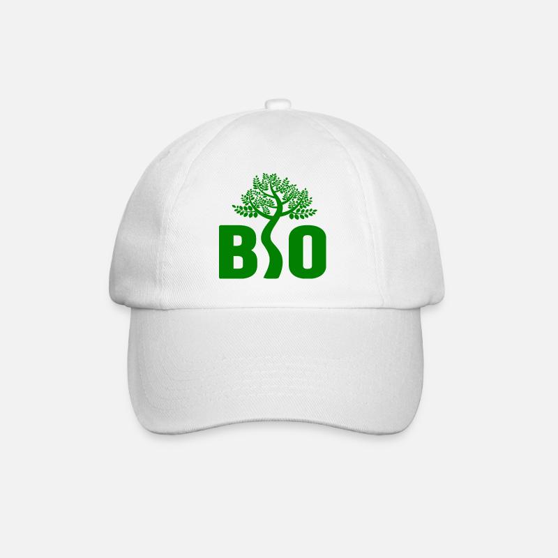 Bio organique - Casquette classique - blanc/blanc