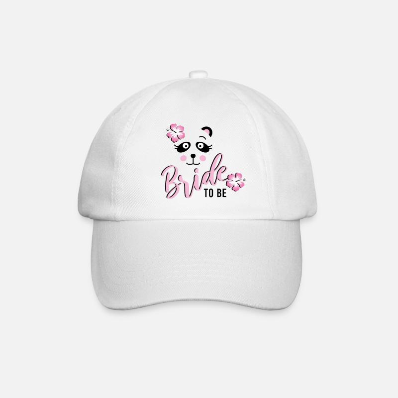 Bride Panda JGA mariage équipe de mariage équipe de groupe 1 - Casquette classique - blanc/blanc