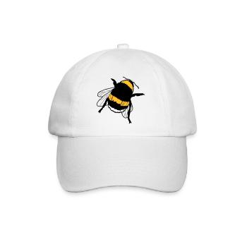 bourdon - Casquette classique - blanc/blanc - Devant