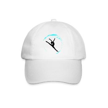 gymnastique rythmique - Casquette classique - blanc/blanc - Devant