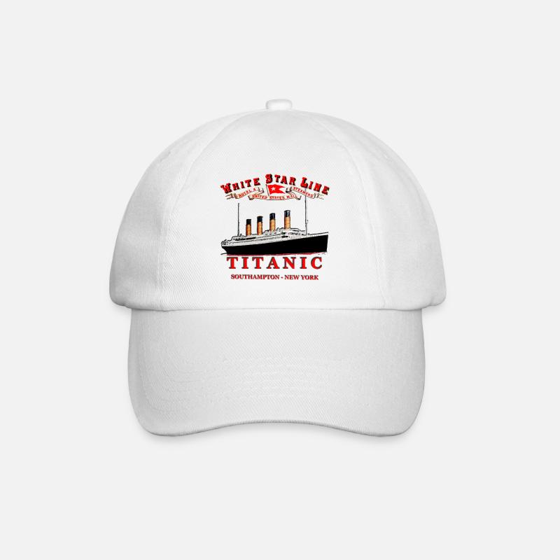 TITANIC CREATION Louis RUNEMBERG © Adagp - Casquette classique - blanc/blanc