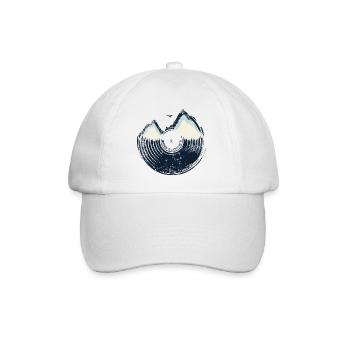 Echo Ridge Mountain Vinyl - Baseball Cap - white/white - Front