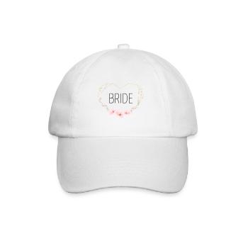 Bride - Baseball Cap - white/white - Front