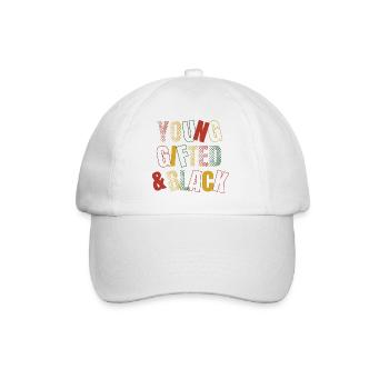 Juneteenth Black History Day Pride Gift - Baseball Cap - white/white - Front