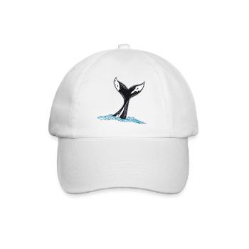 Rorqual commun - Casquette classique - blanc/blanc - Devant
