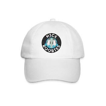 Mignon Funny Booby Bird design lgbtq - Casquette classique - blanc/blanc - Devant