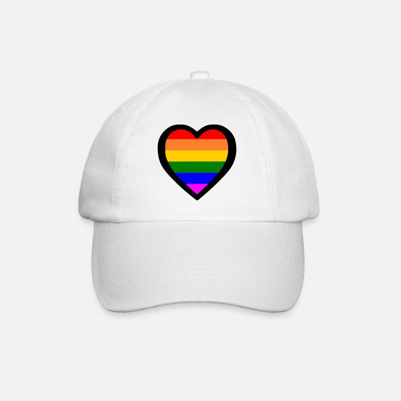 Lgbt - Casquette classique - blanc/blanc