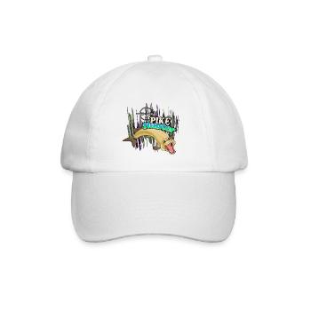 Brochet - Casquette classique - blanc/blanc - Devant