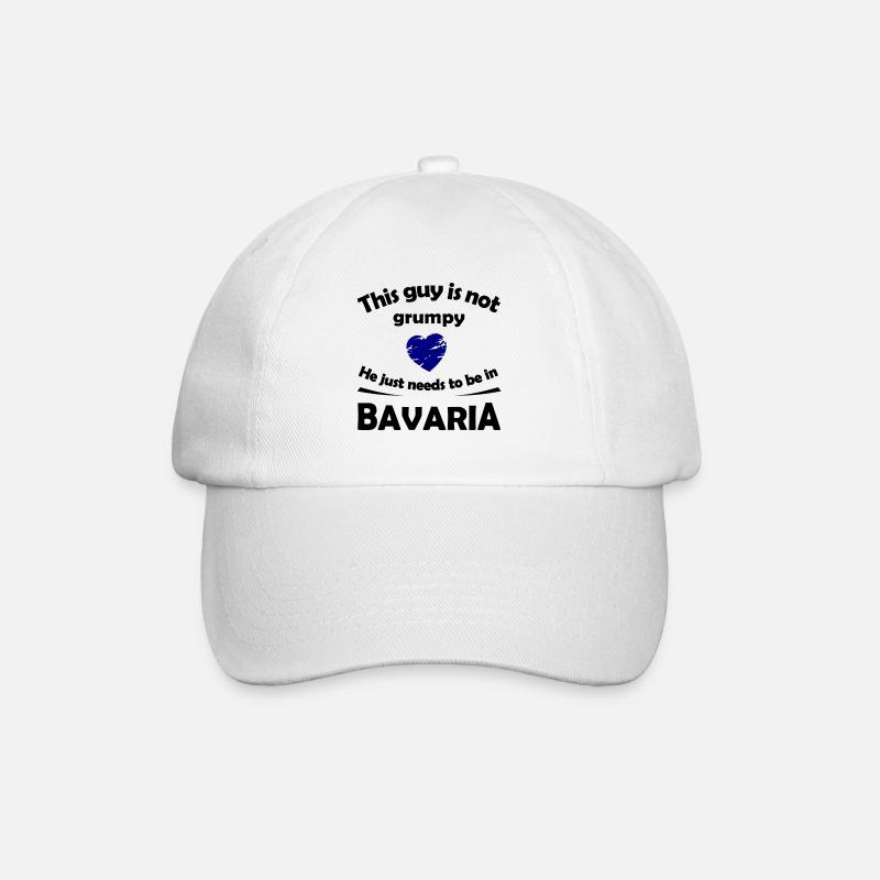 Enfin en Bavière - Casquette classique - blanc/blanc