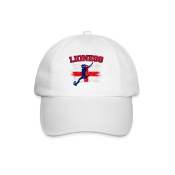 Championnes d’Angleterre de football féminin Lionnes 2025 - Casquette classique - blanc/blanc - Devant