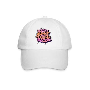 Faisons du rock - Casquette classique - blanc/blanc - Devant