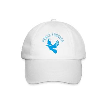 Pigeon Peace Forever - Casquette classique - blanc/blanc - Devant