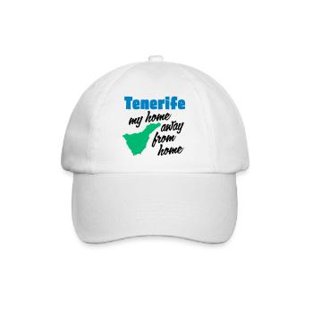 Tenerife ma maison loin de chez moi - Casquette classique - blanc/blanc - Devant