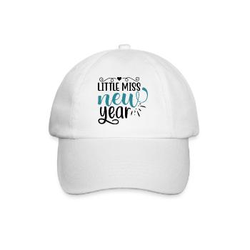 Design Little miss new year - Casquette classique - blanc/blanc - Devant