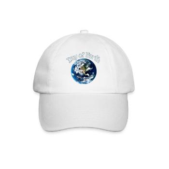 Tag der Erden Jour de la Terre - Casquette classique - blanc/blanc - Devant