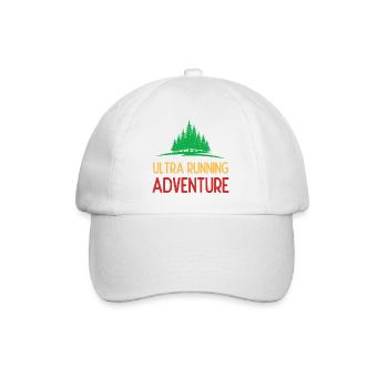 Ultra Running Advrenture - Baseballkappe - Weiß/Weiß - Vorne