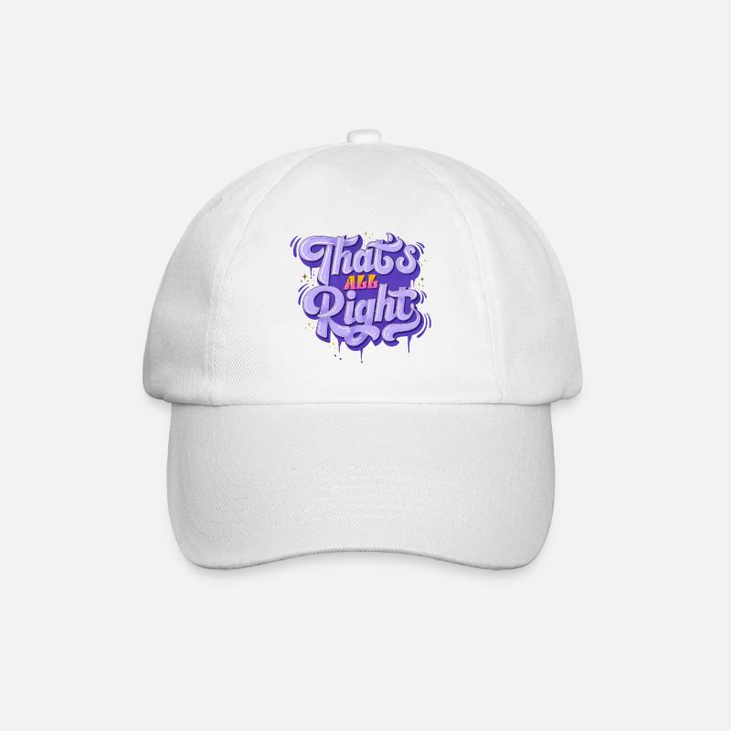 Tout va bien - Casquette classique - blanc/blanc