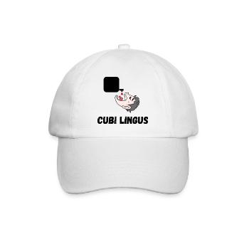 cubi lingus - Casquette classique - blanc/blanc - Devant