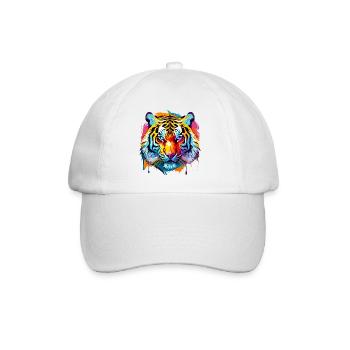 Tigre - Casquette classique - blanc/blanc - Devant