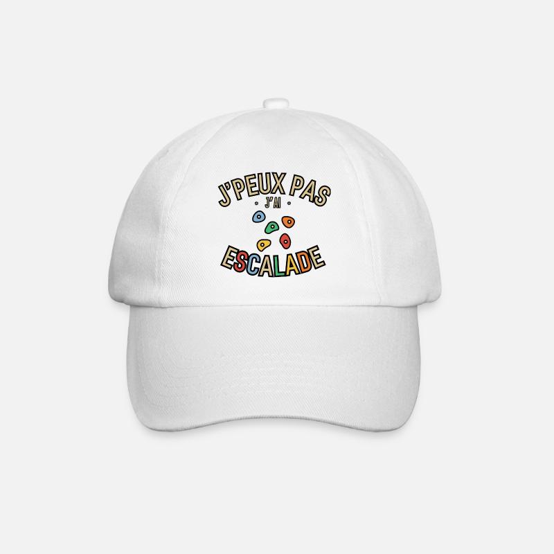 J'peux pas j'ai Escalade - Casquette classique - blanc/blanc